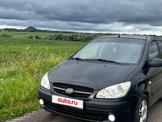 2007 Hyundai Getz I Рестайлинг, чёрный, 490000 рублей, вид 2
