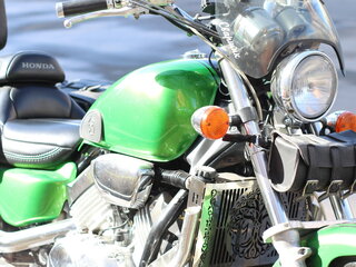 1993 Honda VF 750, зелёный, 500000 рублей, вид 2