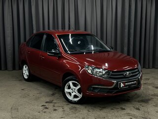 2019 Lada (ВАЗ) Granta I Рестайлинг, красный, 649888 рублей, вид 2
