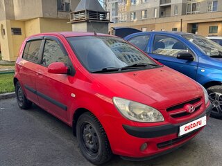 2006 Hyundai Getz I Рестайлинг, красный, 500000 рублей, вид 3