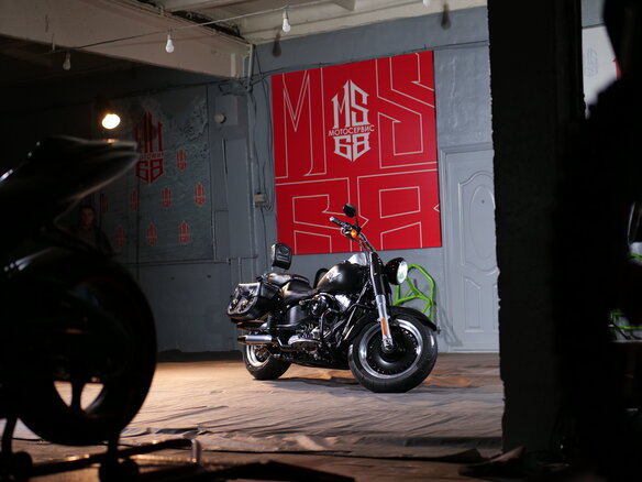 2010 Harley-Davidson Fat Boy, чёрный, 1640000 рублей - вид 13