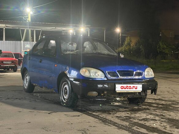 2008 Chevrolet Lanos I, синий