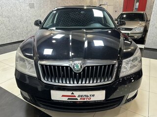 2013 Skoda Octavia II (A5) Рестайлинг, чёрный, 1035000 рублей, вид 2