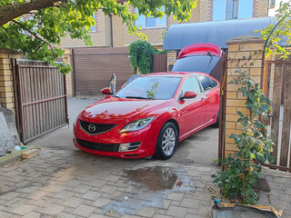 2008 Mazda 6 II (GH), красный, 740000 рублей, вид 3