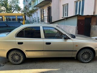 2005 Hyundai Accent ТагАЗ II, бежевый, 444000 рублей, вид 3