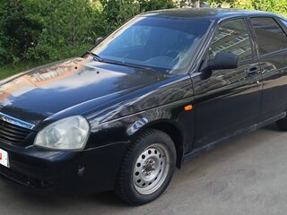 2009 Lada (ВАЗ) Priora I, чёрный, 230000 рублей, вид 1