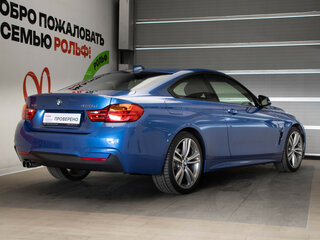 2016 BMW 4 серии 420d xDrive F32/F33/F36, синий, 3650000 рублей, вид 4