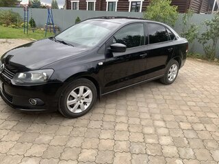 2012 Volkswagen Polo V, чёрный, 750000 рублей, вид 1