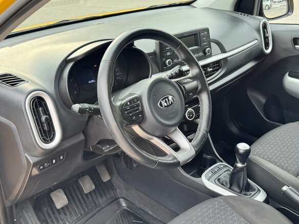 2017 Kia Picanto III, жёлтый - вид 14