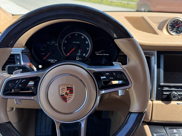 2014 Porsche Macan Turbo I, зелёный, 2850000 рублей - вид 10