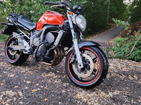 2005 Yamaha FZ6, оранжевый, 350000 рублей, вид 4