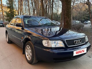 1996 Audi A6 I (C4), синий, 330000 рублей, вид 1