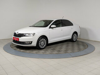 2019 Skoda Rapid I Рестайлинг, белый, 1274500 рублей, вид 3