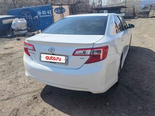 2013 Toyota Camry US Market VII (XV50), белый, 1550000 рублей, вид 2