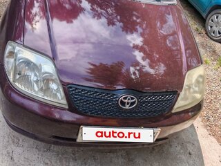 2002 Toyota Corolla IX (E120, E130), красный, 509000 рублей, вид 4