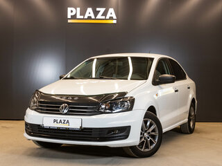 2016 Volkswagen Polo V Рестайлинг, белый, 1050000 рублей, вид 1