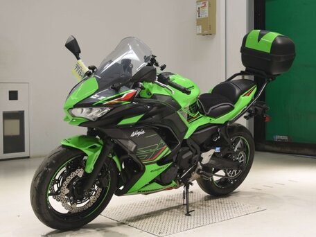 2023 Kawasaki Ninja 650, зелёный, 585000 рублей, вид 4