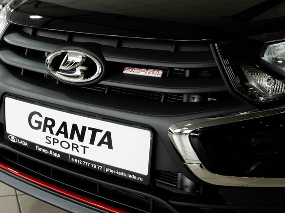 2026 Lada (ВАЗ) Granta Sport I Рестайлинг, чёрный - вид 18