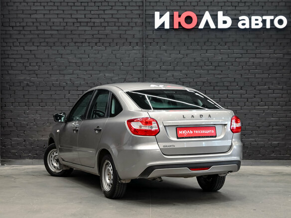 2020 Lada (ВАЗ) Granta I Рестайлинг, серый, 680000 рублей - вид 7
