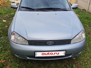 2012 Lada (ВАЗ) Kalina I, голубой, 400000 рублей, вид 2