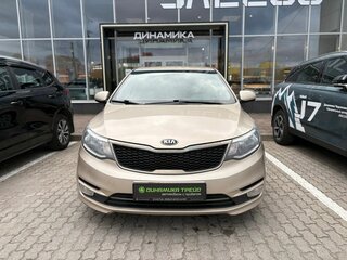 2015 Kia Rio III Рестайлинг, бежевый, 1125000 рублей, вид 2