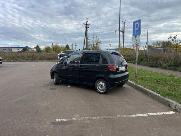 2011 Daewoo Matiz I Рестайлинг, чёрный - вид 3