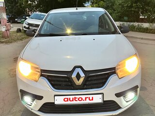 2019 Renault Logan II Рестайлинг, белый, 330000 рублей, вид 1