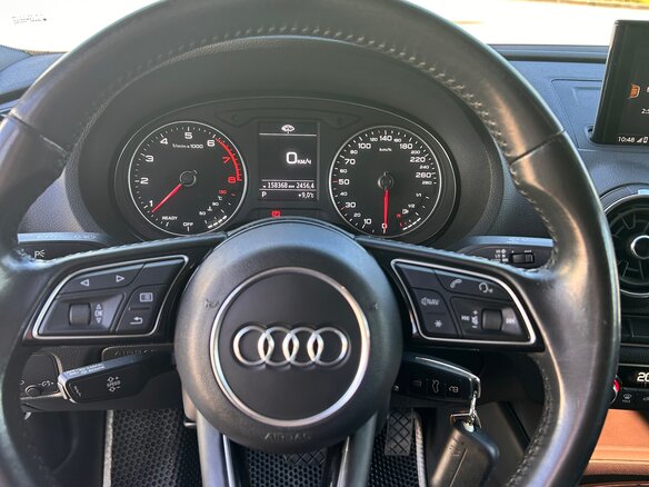 2018 Audi A3 III (8V) Рестайлинг, белый, 1650000 рублей - вид 13