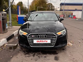 2017 Audi A3 III (8V) Рестайлинг, чёрный, 1275000 рублей, вид 1