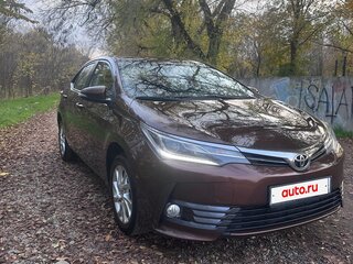 2016 Toyota Corolla XI (E160, E170, E180) Рестайлинг 1, коричневый, 1600000 рублей, вид 3