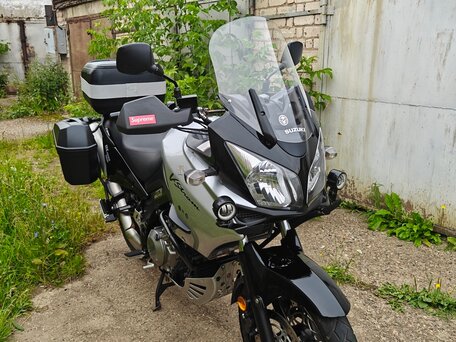 2008 Suzuki V-Strom 1000, серебристый, 549000 рублей, вид 5