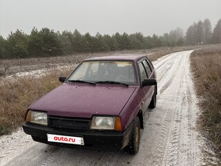1997 Lada (ВАЗ) 2109, пурпурный, 85000 рублей, вид 1