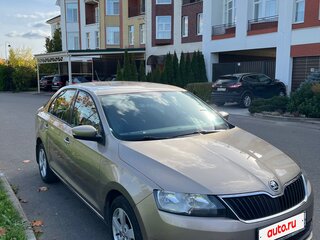 2018 Skoda Rapid I Рестайлинг, бежевый, 910000 рублей, вид 1