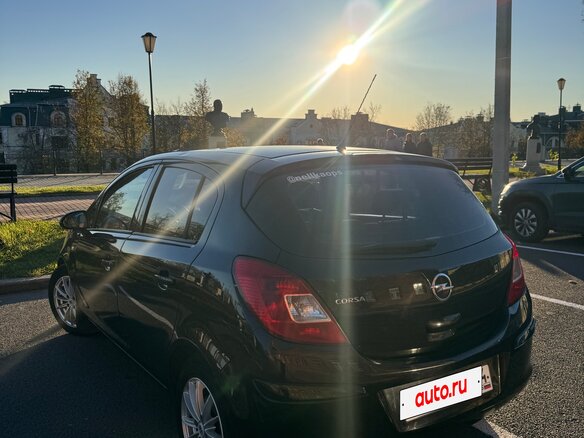 2011 Opel Corsa D Рестайлинг II, чёрный, 500000 рублей