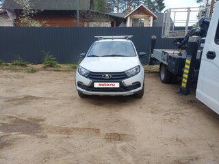 2022 Lada (ВАЗ) Granta Cross Euro-2 I Рестайлинг, белый, 750000 рублей, вид 1