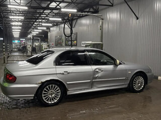 2006 Hyundai Sonata ТагАЗ IV (EF) Рестайлинг, синий, 230000 рублей, вид 2