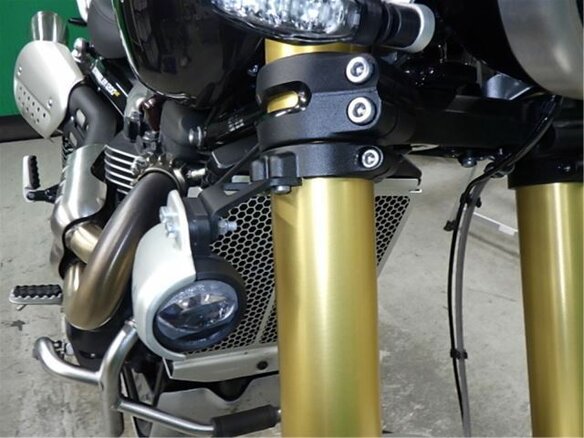 2025 Triumph Scrambler, чёрный - вид 10