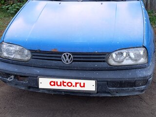 1998 Volkswagen Golf III, синий, 100000 рублей, вид 2