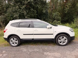 2012 Nissan Qashqai+2 I Рестайлинг, белый, 1200000 рублей, вид 2