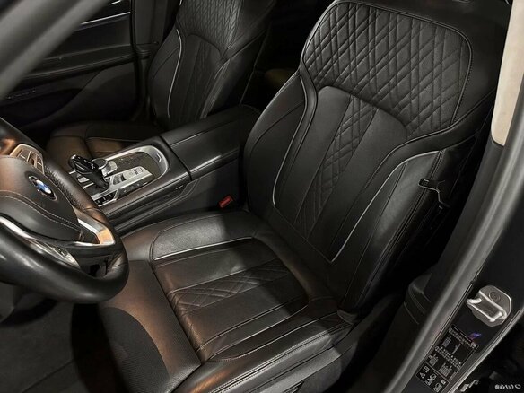 2021 BMW 7 серии 730d xDrive VI (G11/G12) Рестайлинг, серый - вид 14