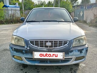 2006 Hyundai Accent ТагАЗ II, серый, 210000 рублей, вид 1