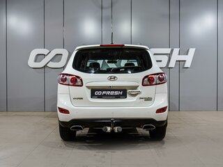 2011 Hyundai Santa Fe II Рестайлинг, белый, 1360000 рублей, вид 4