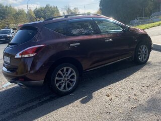 2014 Nissan Murano II (Z51) Рестайлинг 2, пурпурный, 1450000 рублей, вид 3