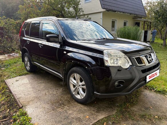 2012 Nissan X-Trail II Рестайлинг, чёрный, 1050000 рублей - вид 3