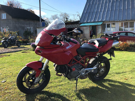 2007 Ducati Multistrada 1100, красный, 400000 рублей, вид 3