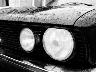 1986 BMW 5 серии 524d II (E28), чёрный, 275000 рублей, вид 5