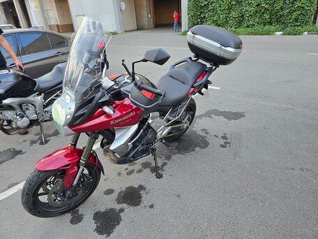 2012 Kawasaki Versys 650, красный, 400000 рублей, вид 4