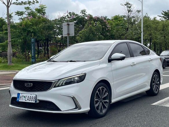 2021 Geely Binrui I Рестайлинг, белый