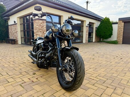 2017 Harley-Davidson Softail Slim, чёрный, 1450000 рублей, вид 3