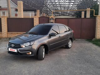 2019 Lada (ВАЗ) Granta I Рестайлинг, зелёный, 560000 рублей, вид 1